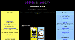 Desktop Screenshot of deeperinsanity.info